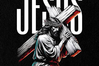 design christian tshirt, church logo, bible verse and streetwear merch design