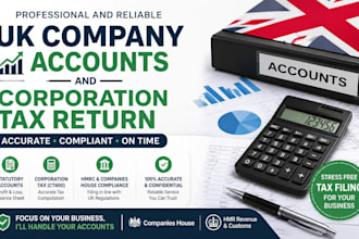 prepare UK company accounts and corporation tax return