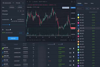 develop solana volume trading bot, arbitrage with frontrunning bot on eth, bsc