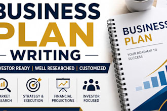 write a professional business plan for startup investors
