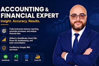 do bookkeeping, bank reconciliation, and financial reporting