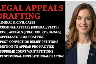 draft a legal appeal for your case