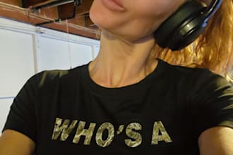 be your warm, real voice over