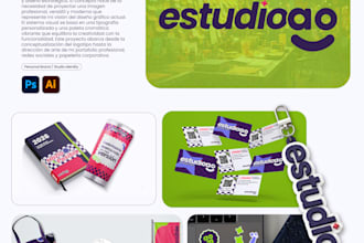 desing a logo, brand kit and guiedline
