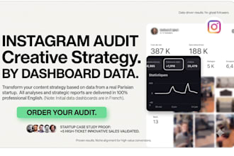 be your short form video creative strategist and social media auditor