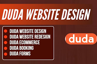 duda website, duda website design, duda website redesign, duda website builder
