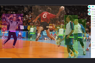 develop basketball shot detection and player tracking system