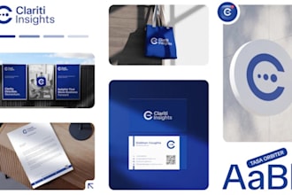 do brand style guide, design a business logo, and corporate brand identity