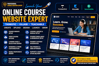do thinkific video course creation online course kajabi teachable website