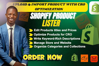 be your shopify product listing and product lister expert cro optimize standard