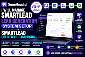 setup smartlead lead generation system setup smartlead cold email campaign