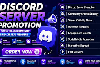 promote your discord server and attract active members