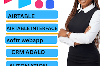 build your airtable database, airtable automation, airtable interface