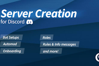 create a professional discord server for your brand or community