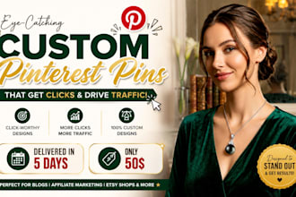 design clickable pinnterest pins for affiliate marketing