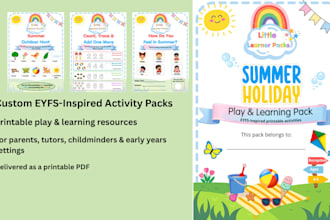 make kids activity pack