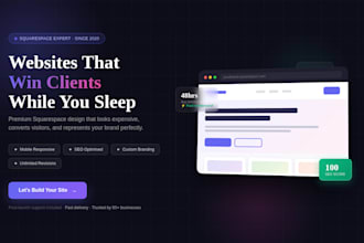 build squarespace website design squarespace website development redesign