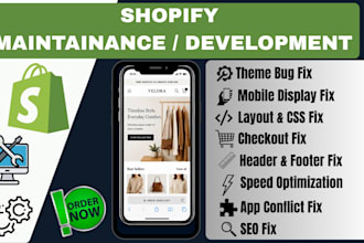 fix shopify theme bugs checkout css mobile display layout header design issues