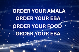 do a full website for ebaa and food bussiness