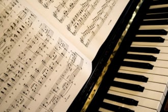 transcribe piano and violin music into professional sheet music and notation