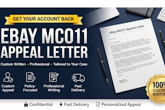 write ebay mc011 appeal letter