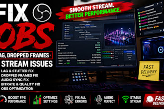 fix and optimize obs studio for quality livestreaming