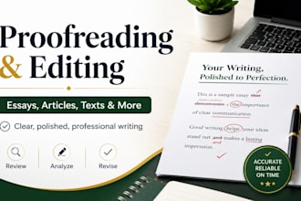 review and analyze your text