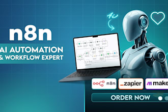 develop n8n automation n8n workflow ai automation or n8n ai agent