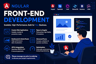 develop scalable angular web applications