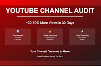youtube audit with real results and guaranteed views