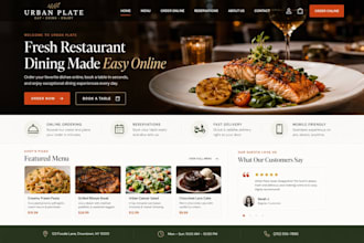 design redesign wix ice cream website frozen yogurt dessert ordering website