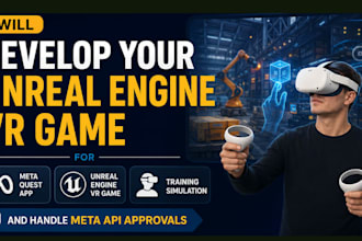 develop your unreal engine vr game meta guest app  meta api approval meta ads