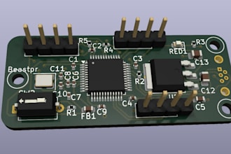 design pcb with schematic and gerber files for your projects