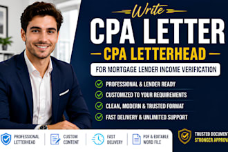 write cpa letter cpa letterhead for mortgage lender income verification