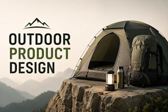 design outdoor products, tent, tarp, camping gear, backpack and survival product