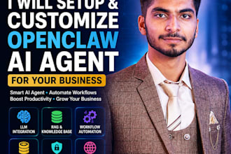setup and customize openclaw ai agent for your business