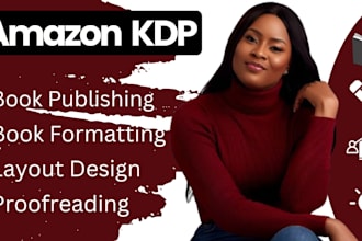 amazon KDP book publishing, book formatting, paperback