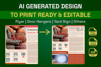 turn your ai designs into fully editable high res print files
