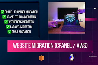 migrate your website to server, hosting, or cloud