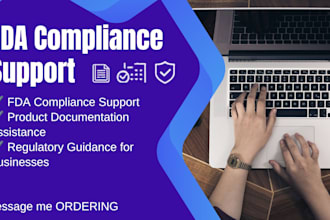 help with fda compliance and documentation for your products