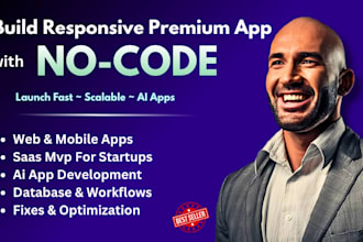 build no code mobile app using adalo, bubble io, glide, flutter mobile app