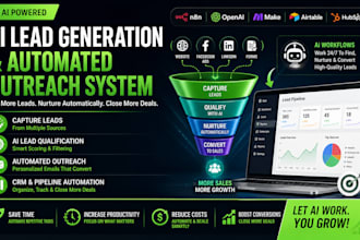 create ai lead generation and automated outreach system