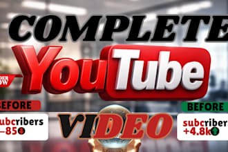 do youtube video channel promotion with organic growth
