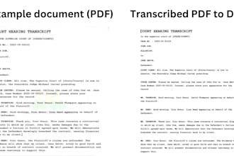 manually retype scanned documents, pdfs, and images
