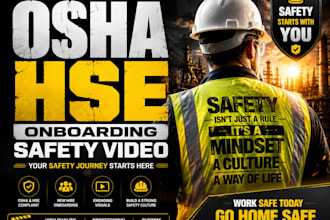 create osha hse safety training videos and employee onboarding videos