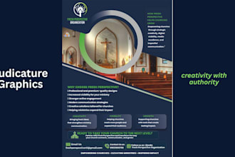 design a professional business flyer or event poster