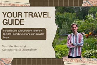 create a personalized budget worldwide travel itinerary