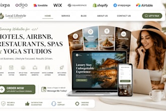 pixpa local lifestyle boutique hotel airbnb listing restaurant spa yoga website