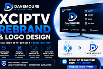 rebrand a custom white ,abel iptv app ibo player xciptv tivimate androidapp  IOS