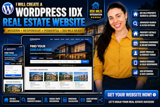 create a wordpress idx real estate website with property lisitings